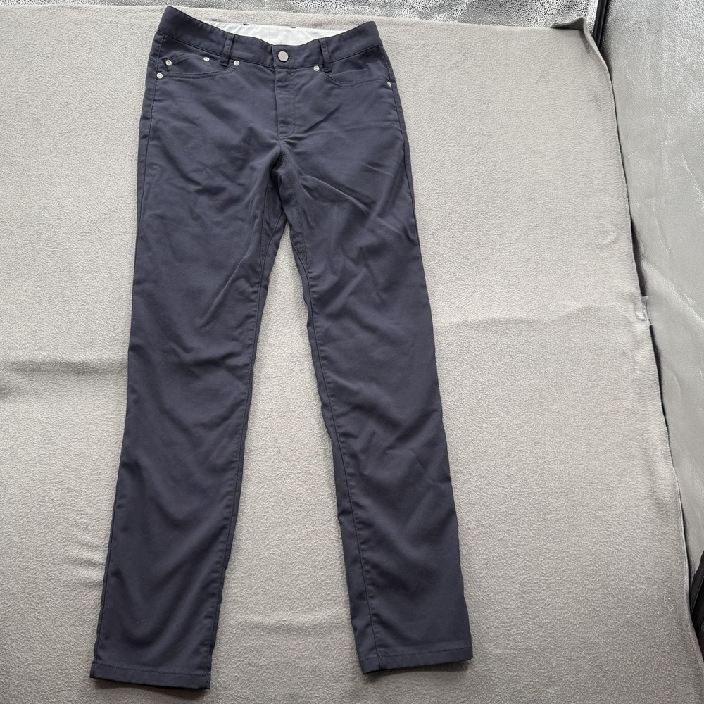 Outlier Pants Mens 30x32‎ Gray Workcloth Canvas 5 Pocket Stretch Travel Tech
